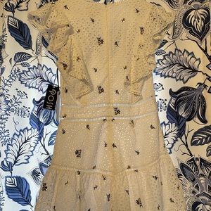 Saylor Blanca Eyelet Romper Size XS